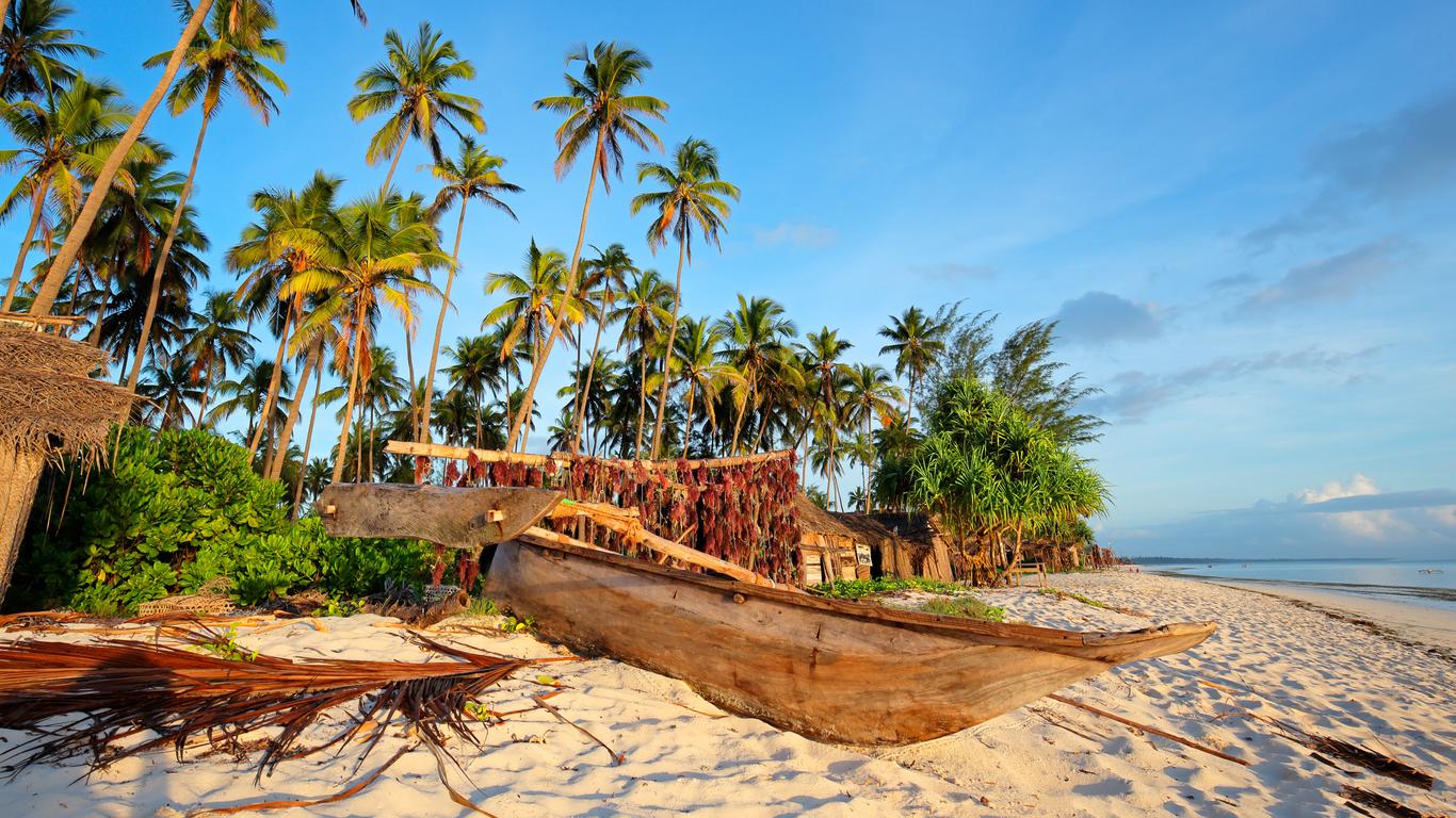 Flights to Zanzibar