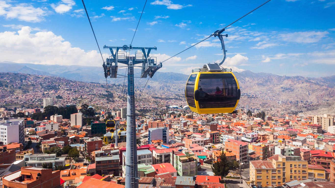 Flights to La Paz, La Paz (departament Boliwii)