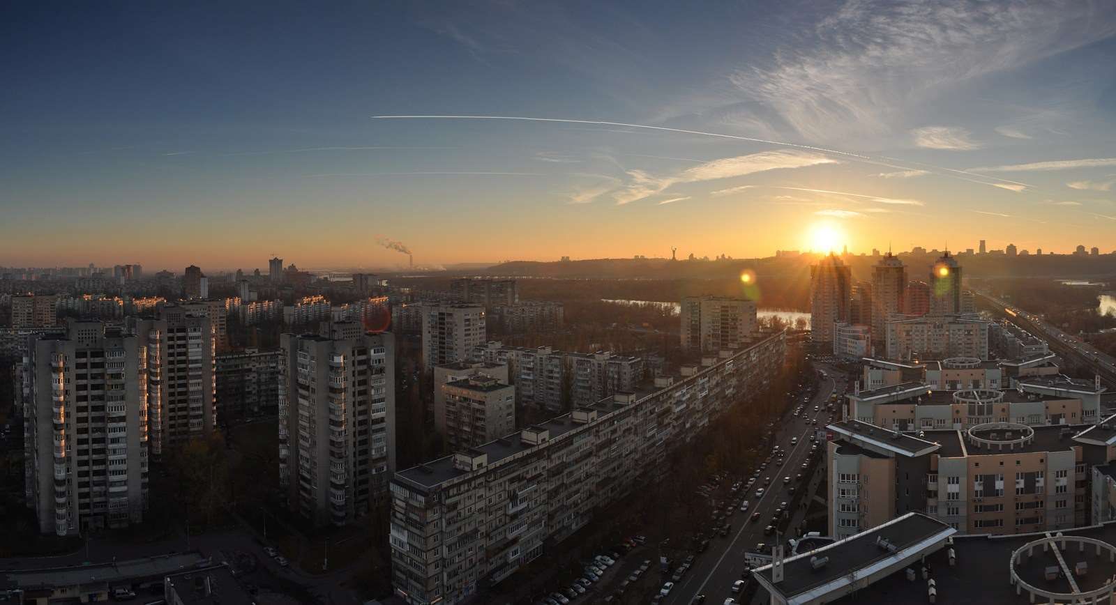 Widok na zewnątrz